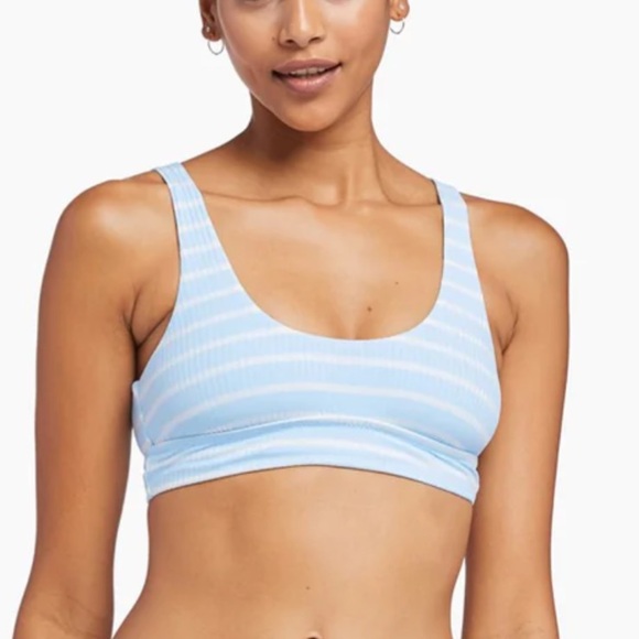 {Vitamin A} Brand New Sky EcoRib Sienna Bikini Top